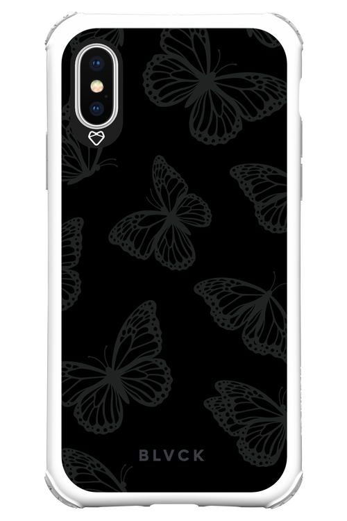 Black Butterflies - Apple iPhone X