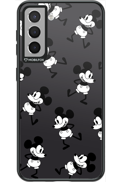 Iconic Mouse (antracite pattern) - Samsung Galaxy S21