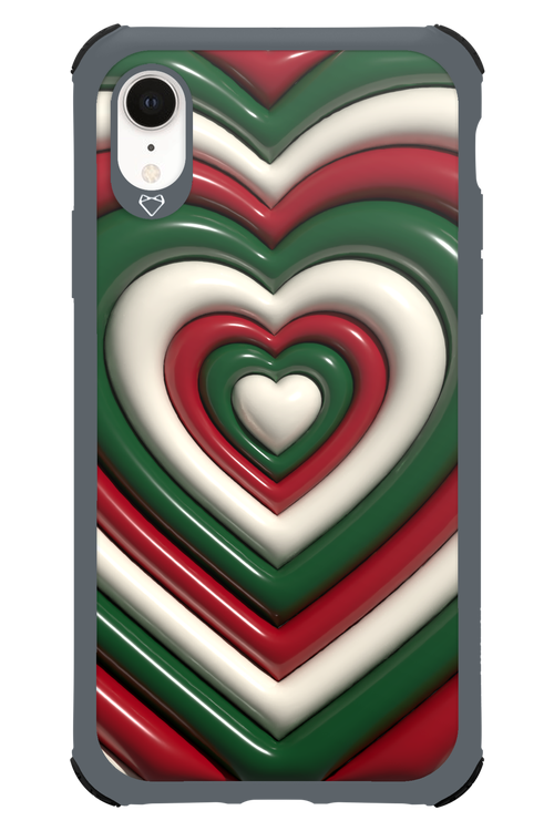 XMAS Hearts - Apple iPhone XR