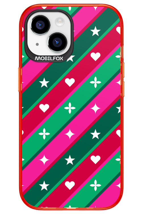 Christmas Stripes - Apple iPhone 15