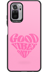 Good Vibes Heart - Xiaomi Redmi Note 10