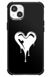 Heart Black - Apple iPhone 14 Plus