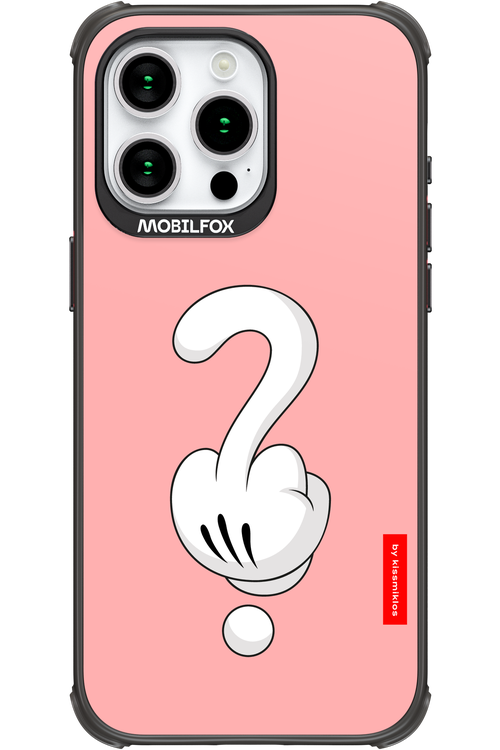 Fuck Hand (Pink) 2.0 - Apple iPhone 15 Pro Max