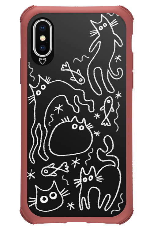 CHALK_CATS - Apple iPhone XS