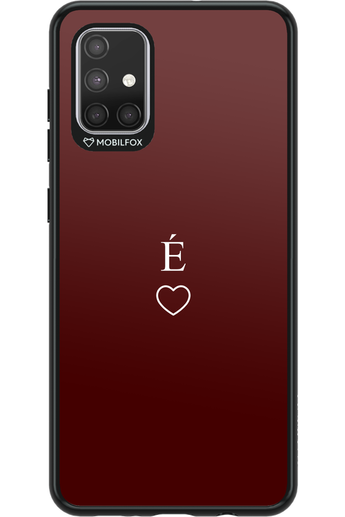 E Burgundia II 2.0 - Samsung Galaxy A71