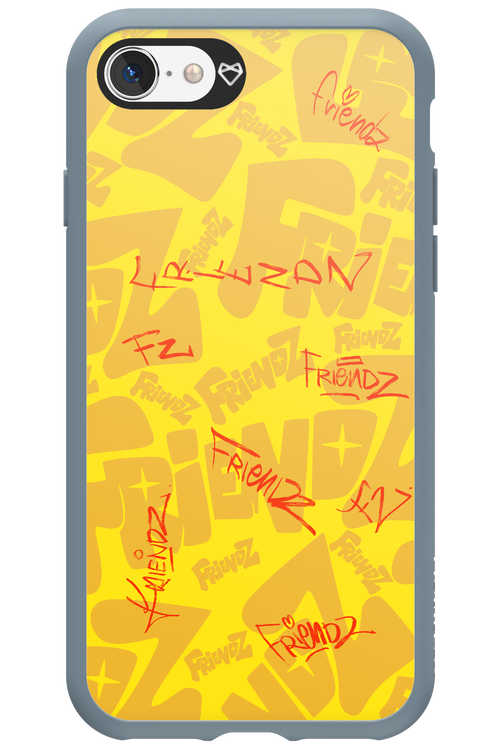 FRIENDZ Yellow - Apple iPhone 8