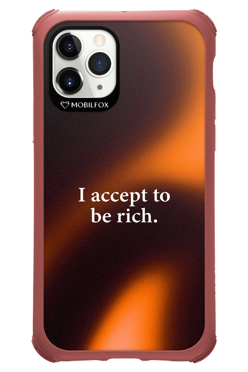 I accept to be rich - Apple iPhone 11 Pro