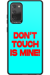 DON'T TOUCH 2.0 - Samsung Galaxy Note 20
