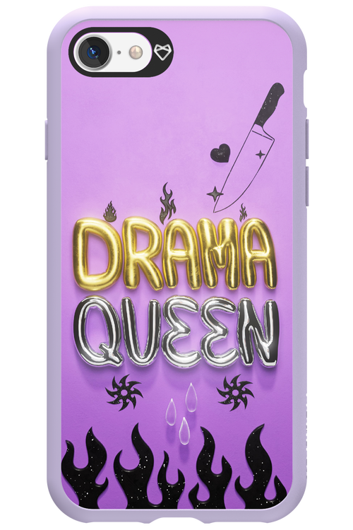 Drama Queen Purple - Apple iPhone 7