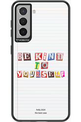 Be Kind To Yourself Notebook - Samsung Galaxy S21