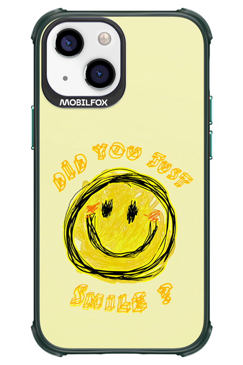 Crayon Smiley - Apple iPhone 13 Mini