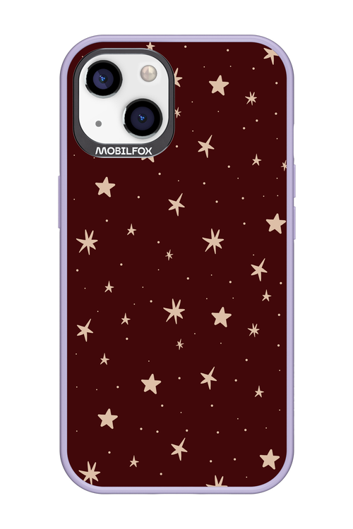Burgundy Stars - Apple iPhone 13