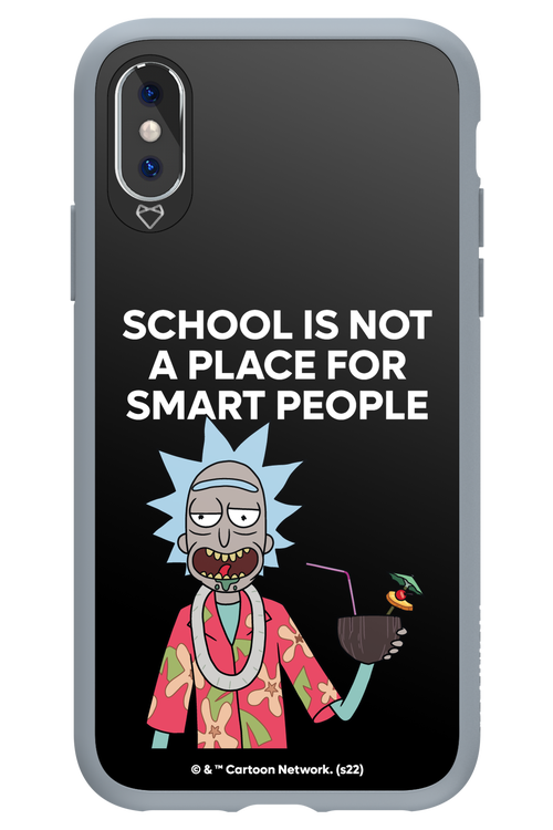 School is not for smart people - Apple iPhone X