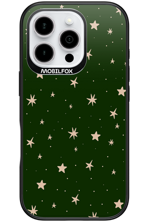 Forest Green Stars - Apple iPhone 16 Pro