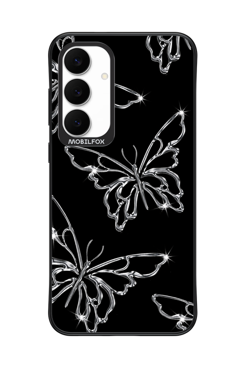 Silver Butterfly 2.0 - Samsung S25 FE