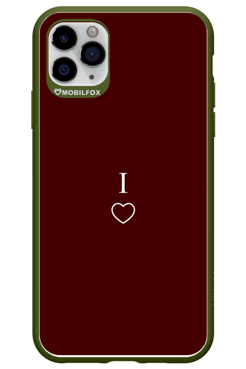 I Burgundia 2.0 - Apple iPhone 11 Pro Max