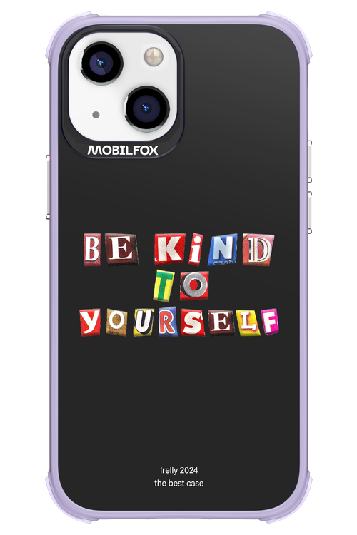 Be Kind To Yourself Black - Apple iPhone 13 Mini