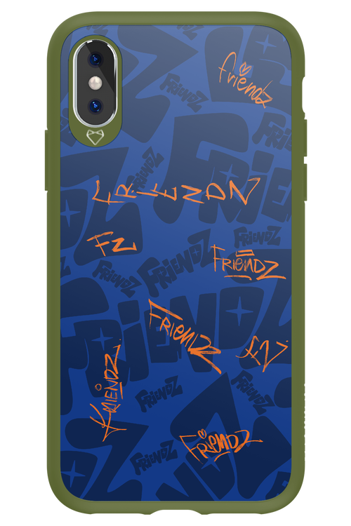 FRIENDZ Blue - Apple iPhone XS