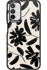 Monochrome Flowerss - Samsung Galaxy A04s