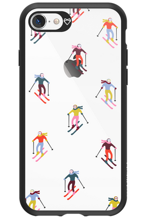 Snow Motion (Transparent) - Apple iPhone 8