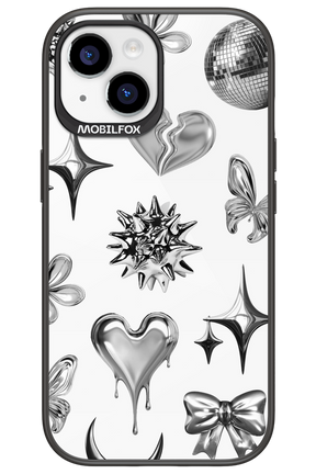 Silver Zone Transparent - Apple iPhone 15