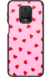 Sprinkle Heart Pink - Xiaomi Redmi Note 9 Pro