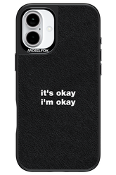 It_s Okay Leather - Apple iPhone 16 Plus
