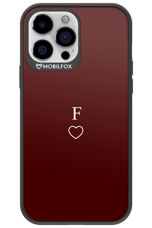 F Burgundia 2.0 - Apple iPhone 13 Pro Max