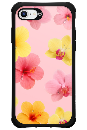 Sunset Flowers - Apple iPhone 8