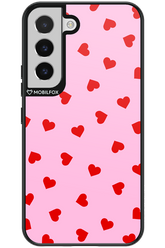 Sprinkle Heart Pink - Samsung Galaxy S22
