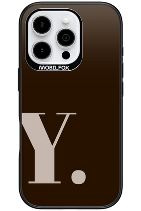Y (Mokka Foam) - Apple iPhone 16 Pro