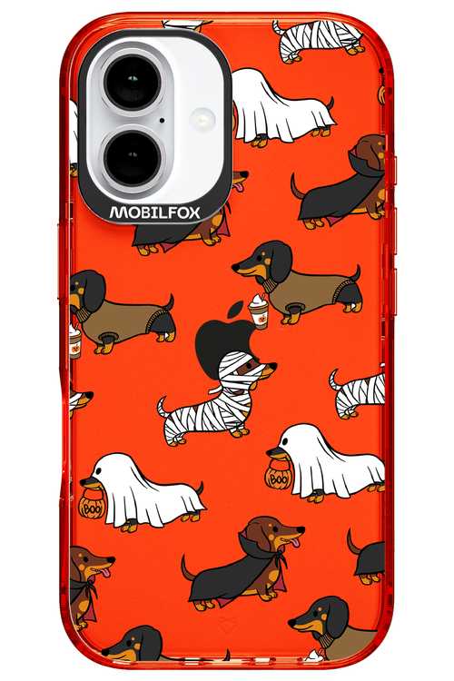 Scary Dachshund (Transparent) - Apple iPhone 16