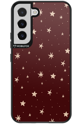 Burgundy Stars - Samsung Galaxy S22