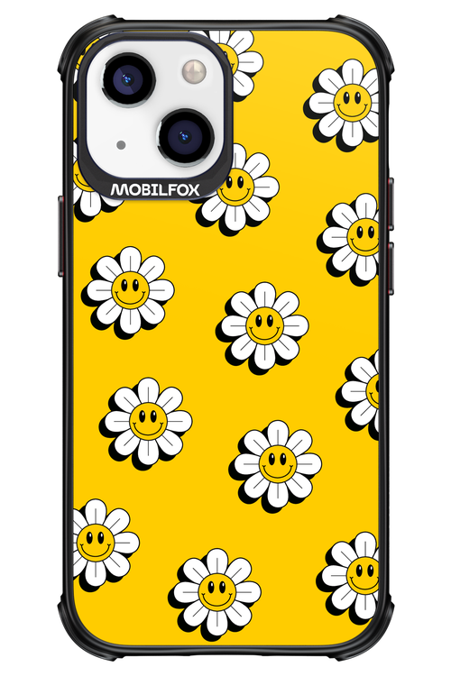 Smiley Flowers - Apple iPhone 13 Mini