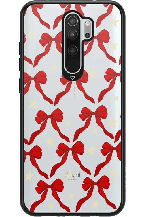 Bow & Stars (Transparent) - Xiaomi Redmi Note 8 Pro