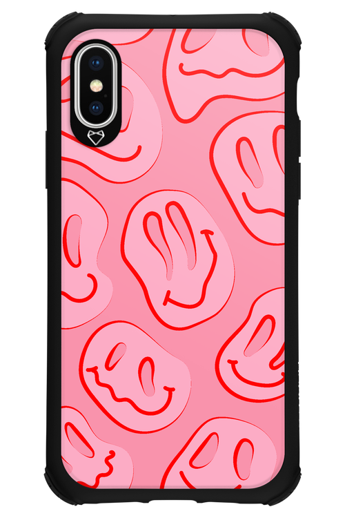 Bubblegum Smiley - Apple iPhone X