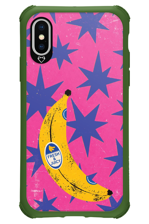 BANANA POP BLUE 2.0 - Apple iPhone XS