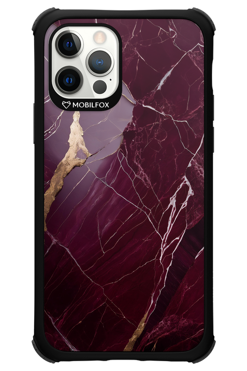 Burgundy Marble 2.0 - Apple iPhone 12 Pro
