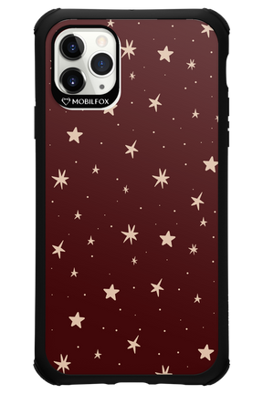 Burgundy Stars - Apple iPhone 11 Pro Max