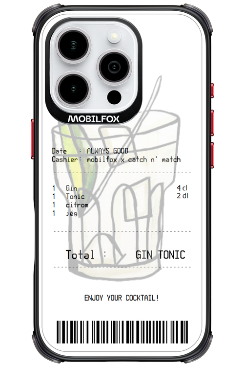 gin tonic - Apple iPhone 16 Pro