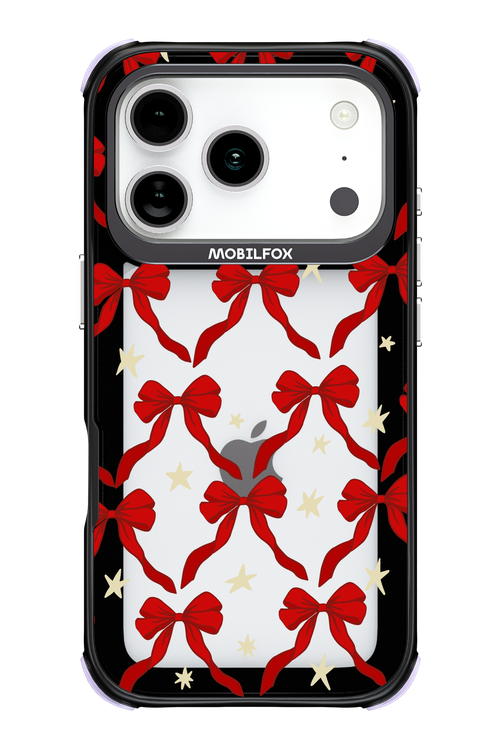 Bow & Stars (Transparent) - Apple iPhone 17 Pro