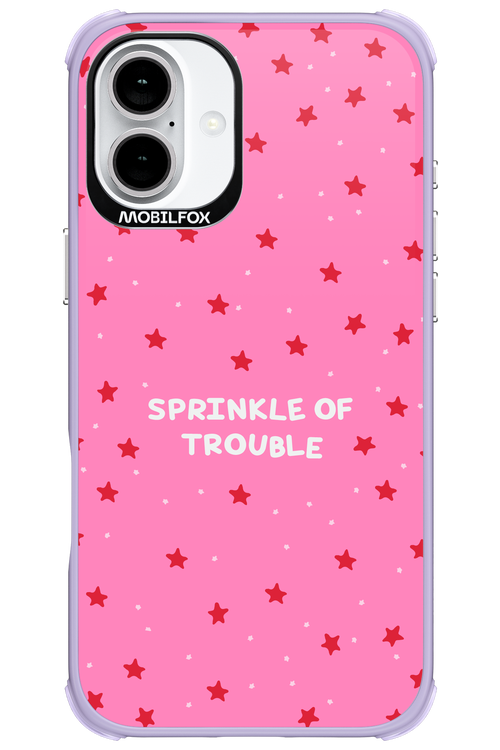 Trouble Pink - Apple iPhone 16 Plus