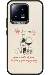 Bottle of wine 2.0 - Xiaomi 13