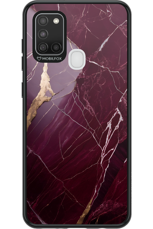 Burgundy Marble - Samsung Galaxy A21 S