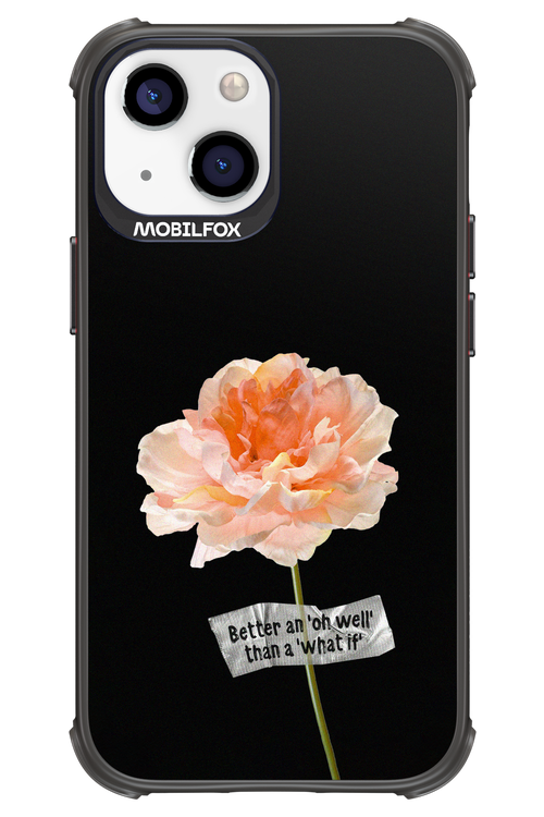 Flower Black - Apple iPhone 13 Mini