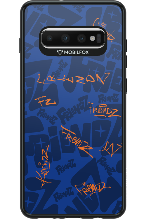 FRIENDZ Blue - Samsung Galaxy S10+