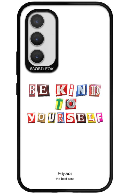 Be Kind To Yourself White - Samsung Galaxy A34