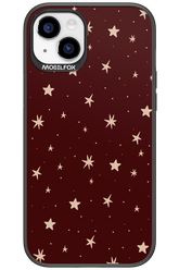 Burgundy Stars - Apple iPhone 15 Plus