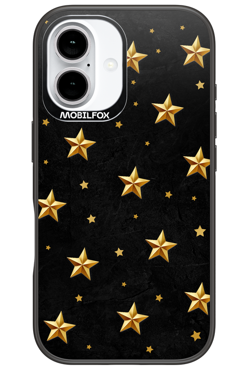 Golden Stars - Apple iPhone 16