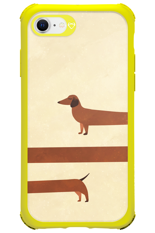 Stretchy Dog - Apple iPhone SE 2022